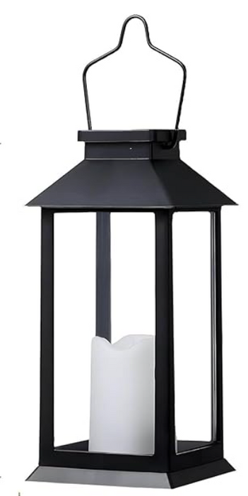 Neoglint Solar Lantern Lights Model - LED Flameless Candle Garden Decorative Lighting - Perfect for Outdoor Events, Backyard Parties and Tablescape Decorations