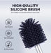 SDARISB Long-Handle Silicone Toilet Brush with Bendable Head (DR-FE94)