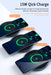 15W Qi Wireless Charging Pad — Fast Charger for iPhone, Samsung & AirPods