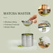 304 Stainless Steel Matcha Jar with 40‑Mesh Sieve — Airtight Tea & Powder Canister