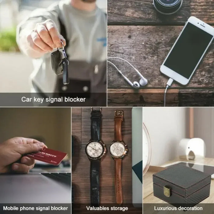 Faraday Bag for Car Keys – RFID Signal Blocker Pouch for Keyless Entry