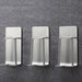 Stainless Steel Wall-Mount Toothbrush & Shaver Holder — 1 or 2 pcs