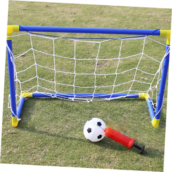 Portable Youth Soccer Goal with Inflator — Lightweight, Easy Assembly