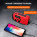 Hand-cranked Solar Power Generator Radio Flashlight — FM AM WB NOAA Power Bank