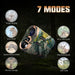 Laser Rangefinder 1000 m/yd Rechargeable 6x Monocular for Hunting & Golf