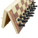 Solid Wooden Magnetic Foldable International Chess Set — Educational Game