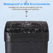 12L Touchless Sensor Bin — Slim Motion-Activated Lid for Bathroom, Kitchen & Office