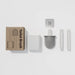 Mini Silicone Toilet Brush with Anti‑Drip Base — Flexible Soft Bristles, Quick‑Dry Holder