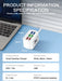 6-in-1 Fast USB Charging Station with 1m Cord (30W)