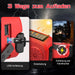2000mAh Rechargeable Hand‑Crank Emergency Radio with LED SOS and USB Charger