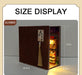 Retro Street-Food Book Nook DIY Wooden Miniature Kit — Shelf Insert