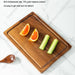 Acacia Wood Chopping Board — Thick Rectangular Cutting Board (S/M/L)