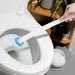 Disposable Toilet Brush Kit – Long Handle, Wall‑mount Holder & Replaceable Heads