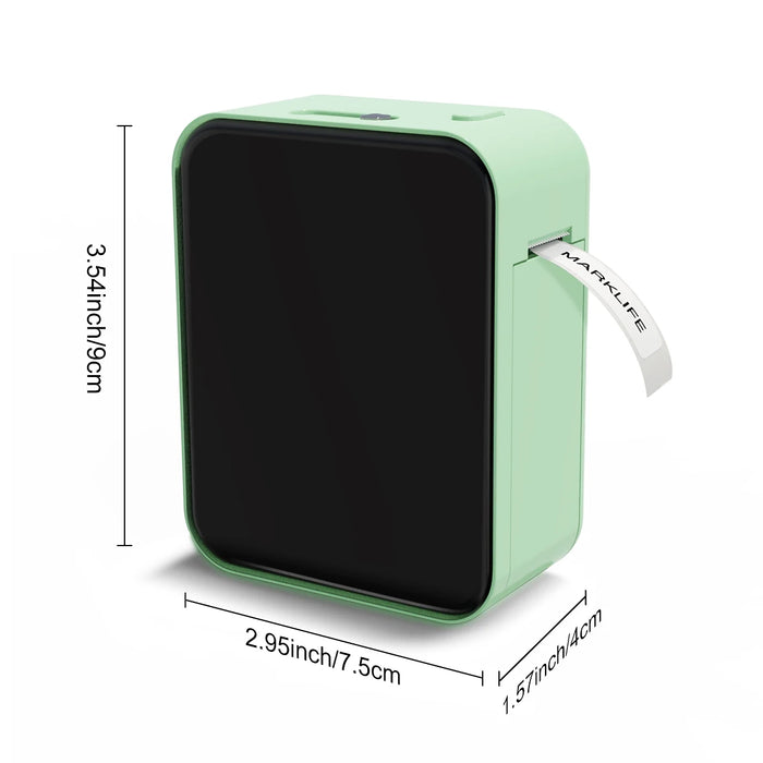 P15 Mini Portable Thermal Label Printer — Bluetooth, Inkless, Type-C Recharge