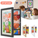 Kids' Interactive Art Frame — Removable A4 Display for Paintings & Photos