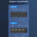 4-Port HDMI KVM Switch 4-in-1 — 4K@60Hz with Desktop Controller, Share Monitor, Keyboard & Mouse