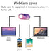 Universal Ultra-Thin Webcam Cover Slide — 2 Pack