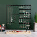 Multifunctional Metal Jewellery Display Rack with Detachable Wooden Base
