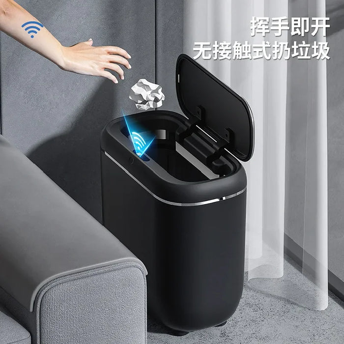 14L Touchless Sensor Bin – Waterproof Automatic Kitchen & Bathroom Bin
