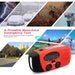 2000mAh Hand‑Crank Emergency Radio with LED Torch, USB & Solar Charging