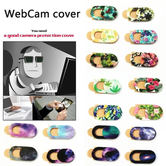 Universal Ultra-Thin Webcam Cover Slide — 2 Pack