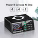 110W 8-Port USB Charging Station — 45W PD USB-C, QC3.0 & 15W Wireless (GaN)