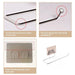 Under-Cabinet Self-Adhesive Paper Towel Holder — Stainless Steel, 27 x 7 cm