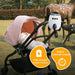 Portable Stroller Rocker — Vibrating Soother with White Noise & Bluetooth Speaker