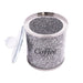 3-Piece Glass Canister Set with Stainless Steel Lids — Airtight Food Storage (10 x 14cm)