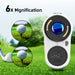 Rechargeable Golf Laser Rangefinder — 6.5×, 5–600m or 5–1000m, Type‑C