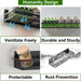 Metal Magnetic Spice Shelf — Fridge & Oven Organiser, DIY Kitchen Rack