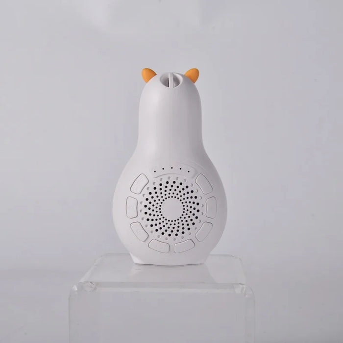 M9 Portable White Noise Machine — Rechargeable Night Light, 24 Sounds (White)