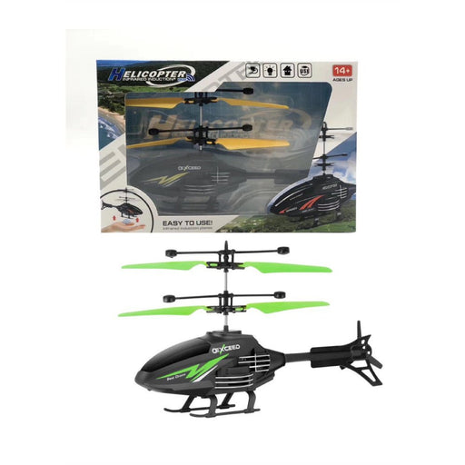 A13 Response Flying Helicopter - USB Rechargeable Induction Hover Toy with Remote Control - Ideal for Kids' Indoor and Outdoor Games - Shopsta EU