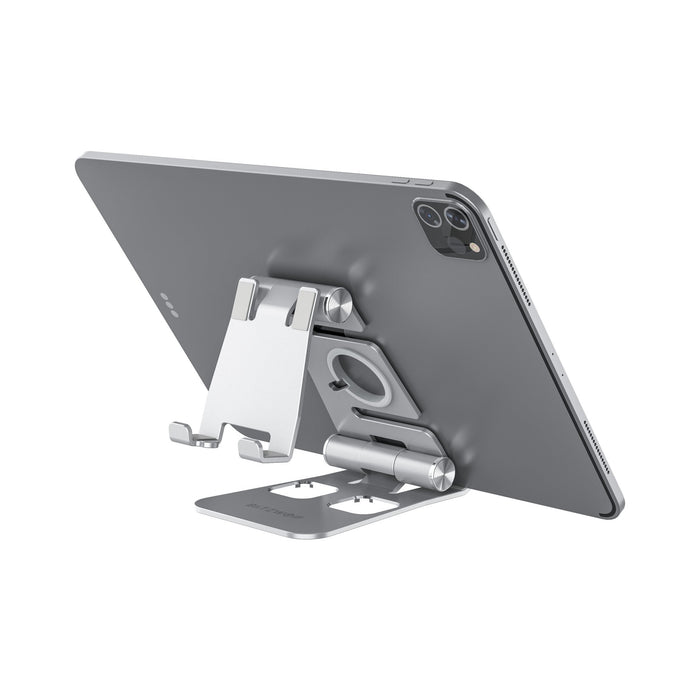 BlitzWolf® BW-TS4 - 3 in 1 Portable Foldable Desktop Stand, Tablet/Phone Holder for Online Learning and Live Streaming - Ideal for iPhone 12, Poco, Samsung Galaxy S21 X3 NFC Users - Shopsta EU