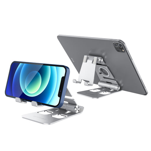 BlitzWolf® BW-TS4 - 3 in 1 Portable Foldable Desktop Stand, Tablet/Phone Holder for Online Learning and Live Streaming - Ideal for iPhone 12, Poco, Samsung Galaxy S21 X3 NFC Users - Shopsta EU