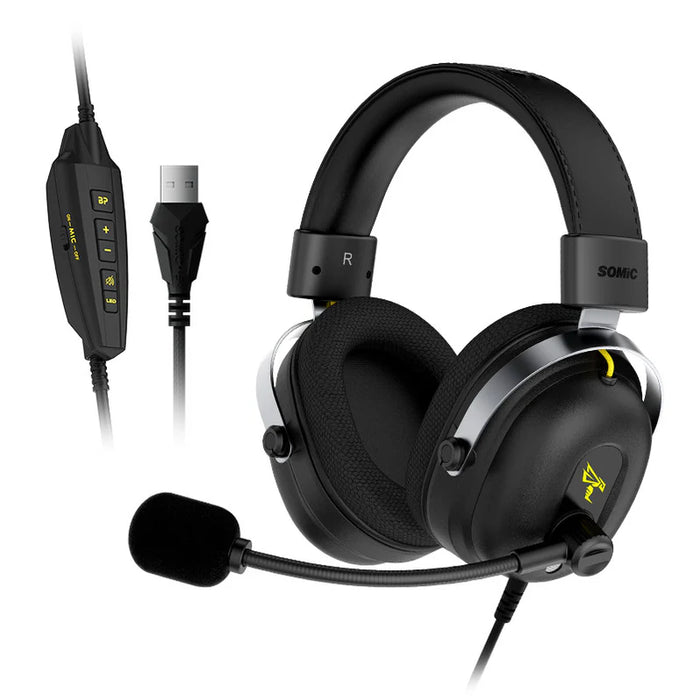 Commander G-Serie – 7.1-Surround-Sound-Gaming-Headset für PC, PS5, PS4, Xbox und mehr