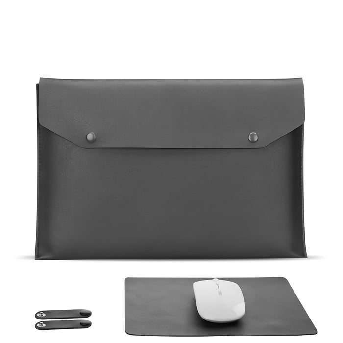 Dell MacBook Pro Laptop Briefcase - 13/14/15 Inch Leather Waterproof Tablet Case & Notebook Sleeve - Lightweight Solution for Professionals On-the-Go - Shopsta EU