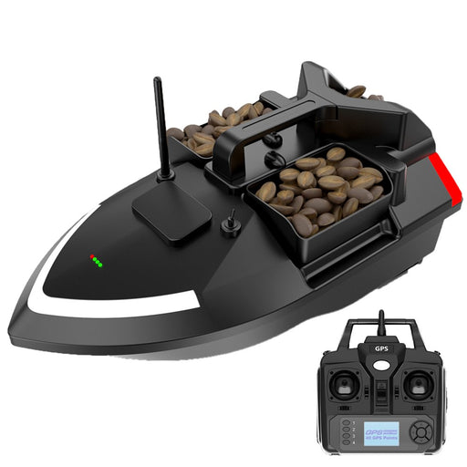 Flytec V020 RTR - 2.4G 4CH GPS Fishing Bait RC Boat with 500m Distance, 40 Positioning Points, and LED Lights - Perfect for Anglers Seeking Automatic Return and Intelligent Navigation - Shopsta EU