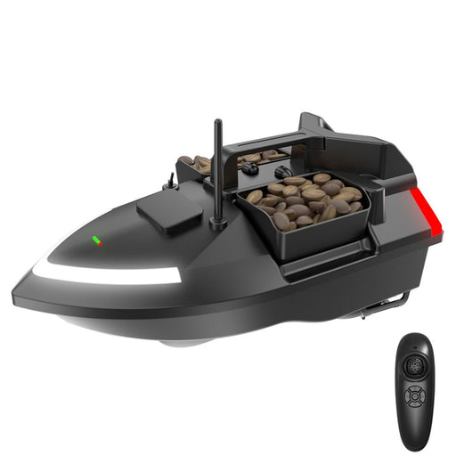 Flytec V801 RTR - 2.4G 4CH Fishing Bait RC Boat with 500m Distance, LED Lights & Intelligent Three Hoppers - Perfect for Fixed-Point Nesting & Speed Enthusiasts - Shopsta EU
