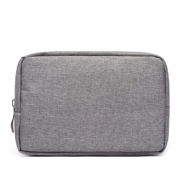 Oxford Cloth Storage Bag - Three-Layer Portable Digital Organizer for Phones, Headphones, Power Banks, Laptop Accessories - Ideal Handbag for Tech Enthusiasts - Shopsta EU
