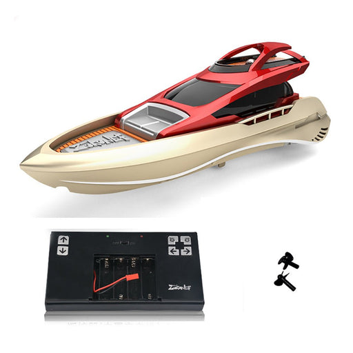 QT888-4 - 2.4Ghz High-Speed RC Racing Ship, 15km/h Water Speed Boat Toy - Perfect for Children and Model Enthusiasts - Shopsta EU
