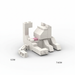 Animal Series 62-Piece Cat MOC Bricks DIY Building Blocks — Kids' Educational Toy
