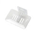 Self‑Adhesive Wall‑Mounted Soap Holder with Drain — Transparent & Colour Options