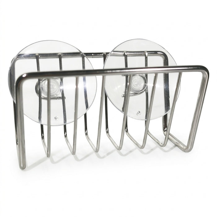 Multifunctional M‑Shaped Sponge Holder — Kitchen Sink Caddy Organizer, Rustproof Iron Sponge Caddy