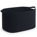 Large Cotton Rope Storage Basket – Foldable Laundry & Blanket Bin (55×38×30cm)