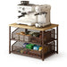 Space-saving Kitchen Countertop Storage Rack with Drawers & Metal Baskets