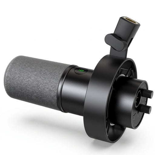 USB/XLR Dynamic Microphone K688 — Shock Mount, Touch Mute & Headphone Monitor