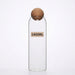 Hand‑blown Glass Storage Jars with Ball Cork Stopper — Transparent Kitchen Organiser for Tea, Spices & Nuts