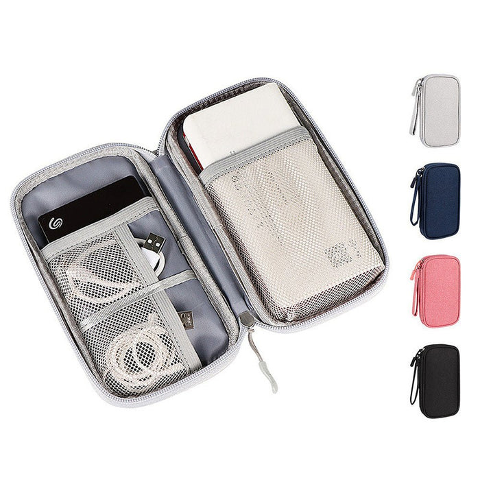 Waterproof Cable Organizer Storage Bag - Electronics Accessory Case for Charger, Hard Drive, Power Bank - Ideal for Digital Devices & Tech Enthusiasts - Shopsta EU